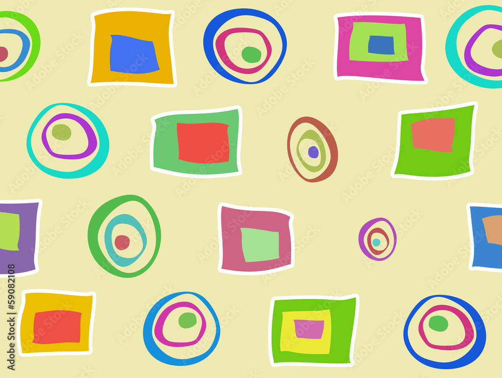 Colored abstract pattern of elements background Colored abstract pattern of elements background