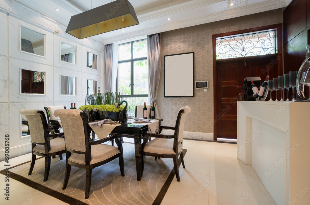 Fototapeta premium luxury dining room