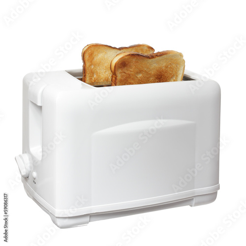 Toast in toaster