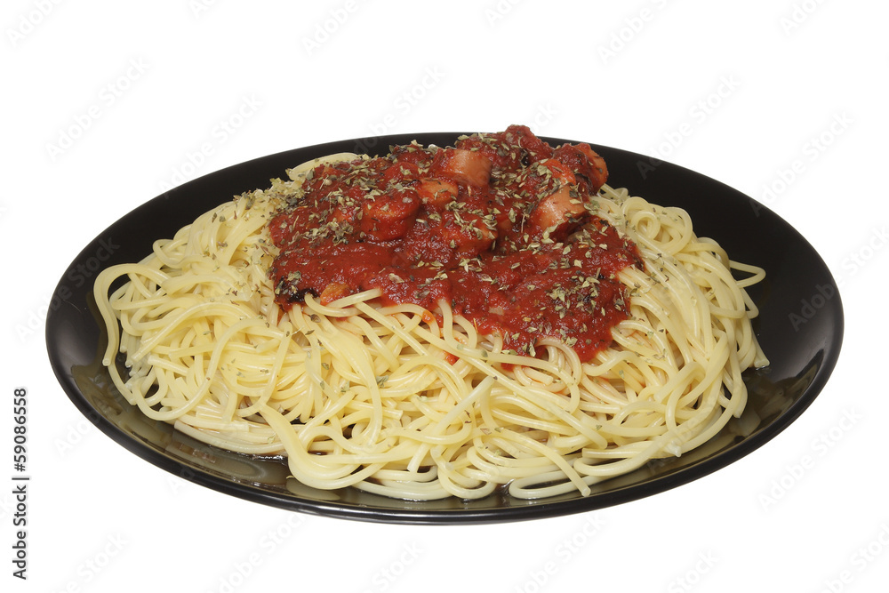 Italian food: Spaghetti