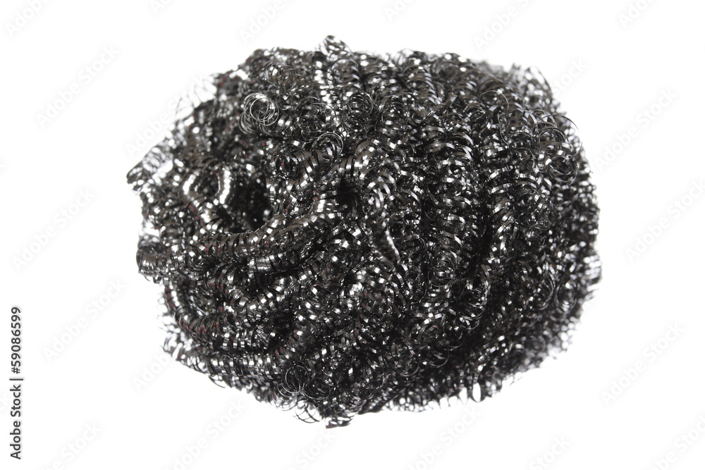 Wire wool scourer Wire wool scourer