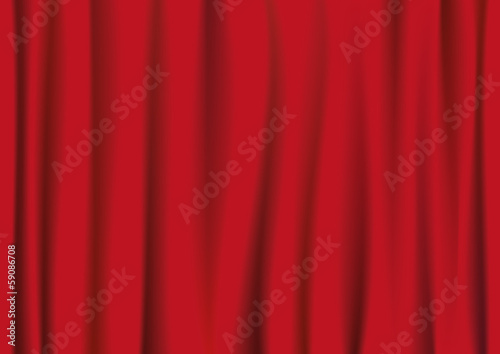 Vorhang Theatervorhang Theater Bühne rot
