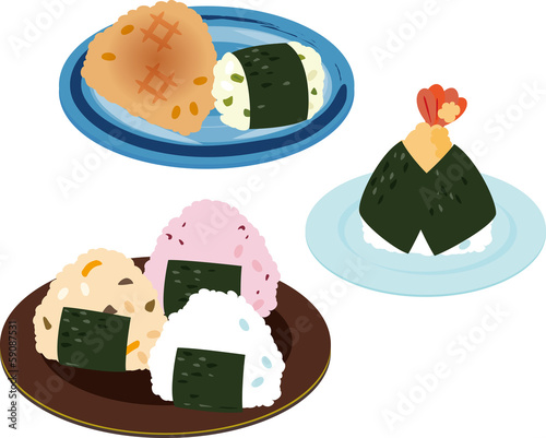 いろいろなおにぎり