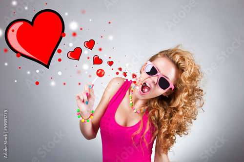 Foto music of love