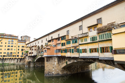 Colorful Exterior of Ponte Vecchio