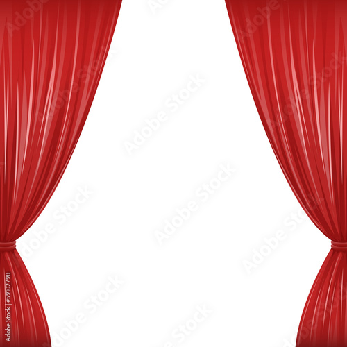 Red Drapes