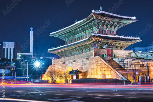 Namdaemun Gate in Seoul, South Korea