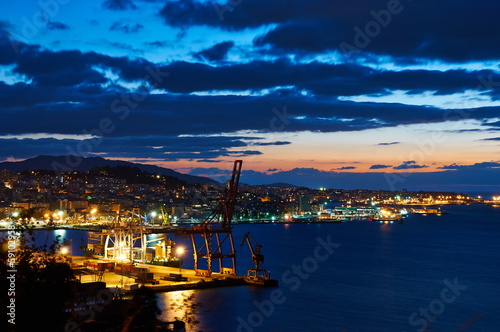 Vigo at night