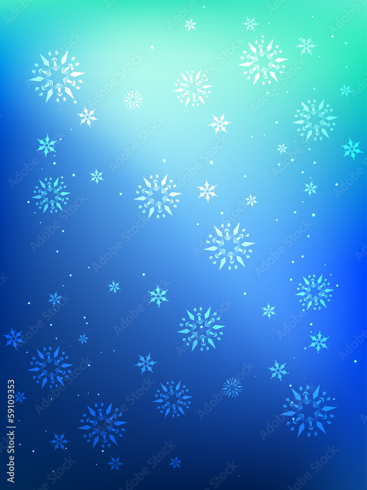 blue winter background blue winter background