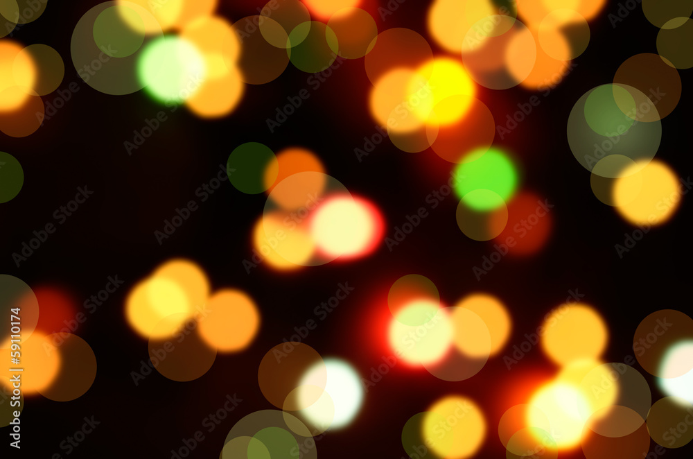 Blurred lights Blurred lights