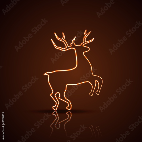 reindeer illustration