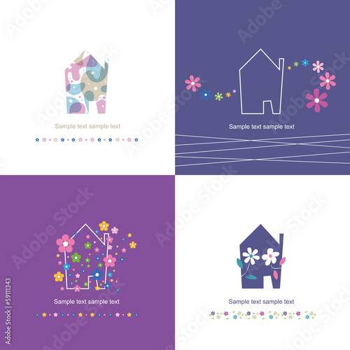 house symbol collection - housewarming