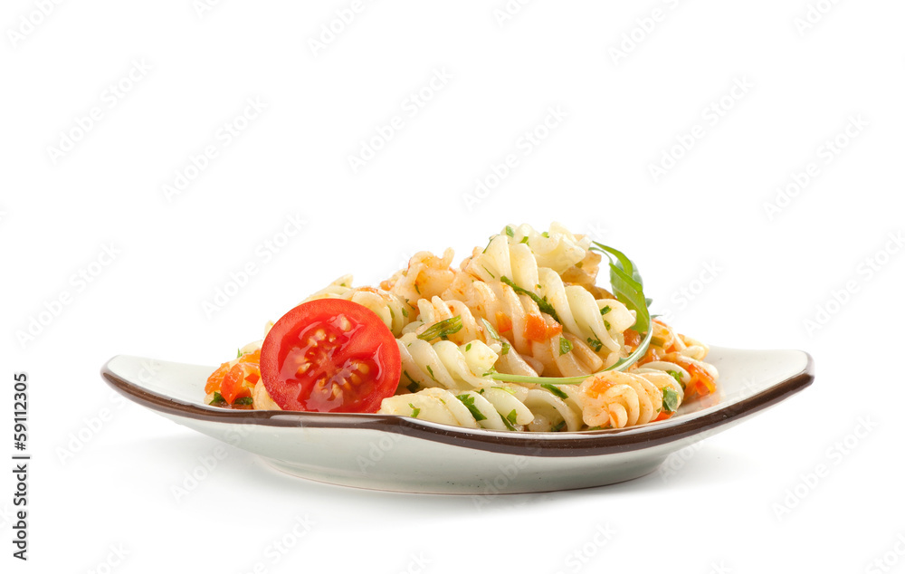 pasta radiatore with tomato sauce pasta radiatore with tomato sauce