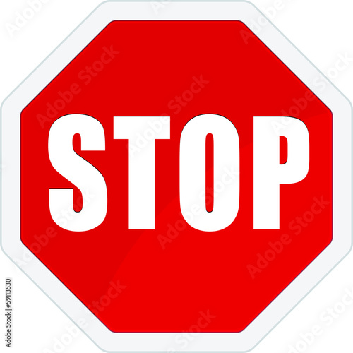 stop traffic sign