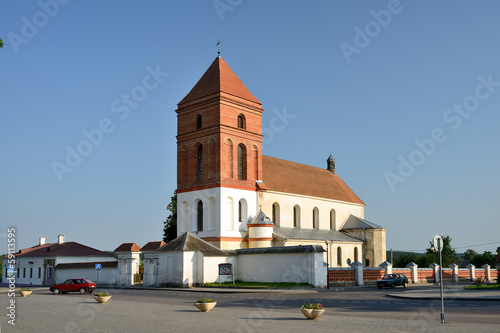 Saint Nicholas roman catholic church, Mir, Grodno region photo