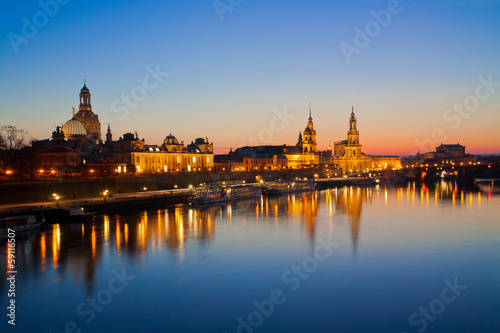 Abend in Dresden © santosha57