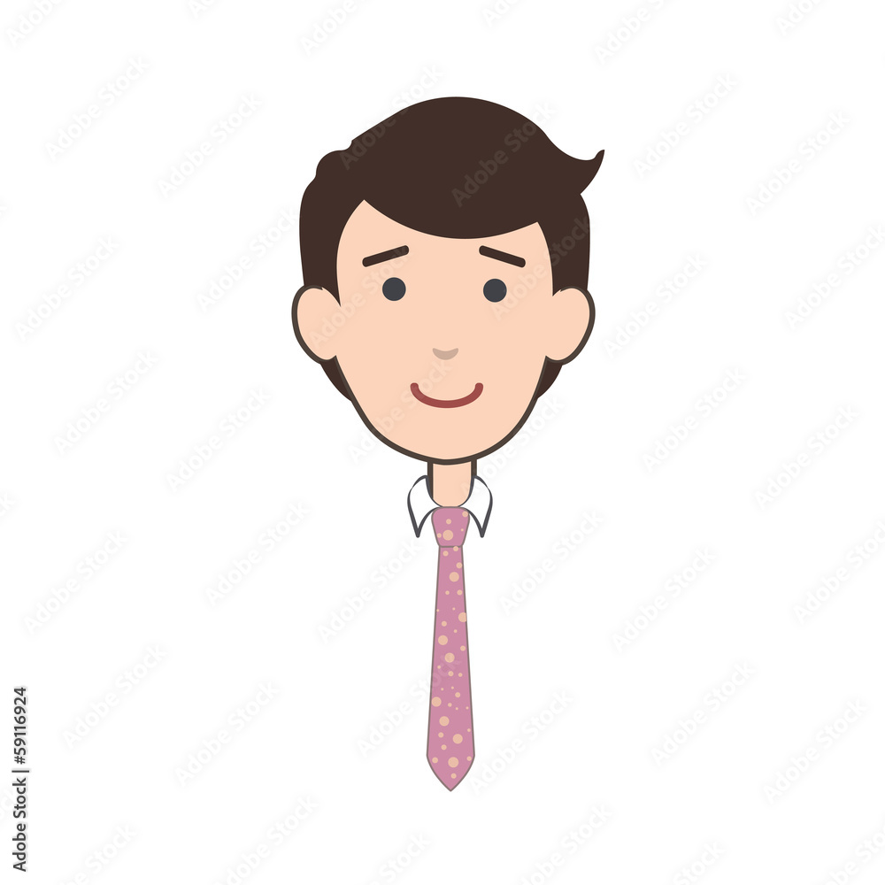 Happy businessman over isolated background. Happy businessman over isolated background.