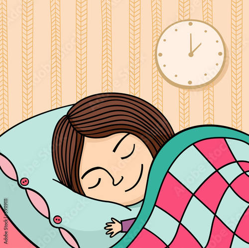 Sleeping girl