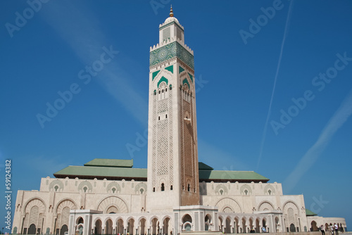 hassan mosque in Casablanca, Maroc