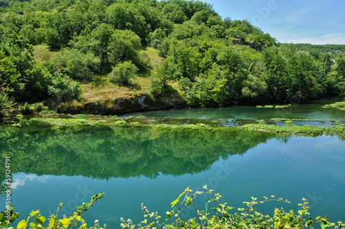 Perigord, landscape of Cales in Lot photo