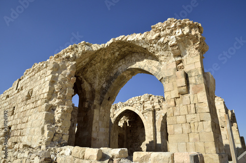 Castle Shobak ruins.