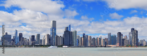 Chicago city urban skyline panorama © rabbit75_fot