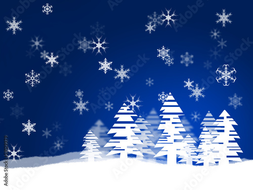 Christmas snowflakes