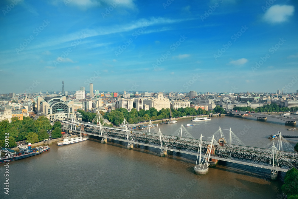 Fototapeta premium London Aerial View