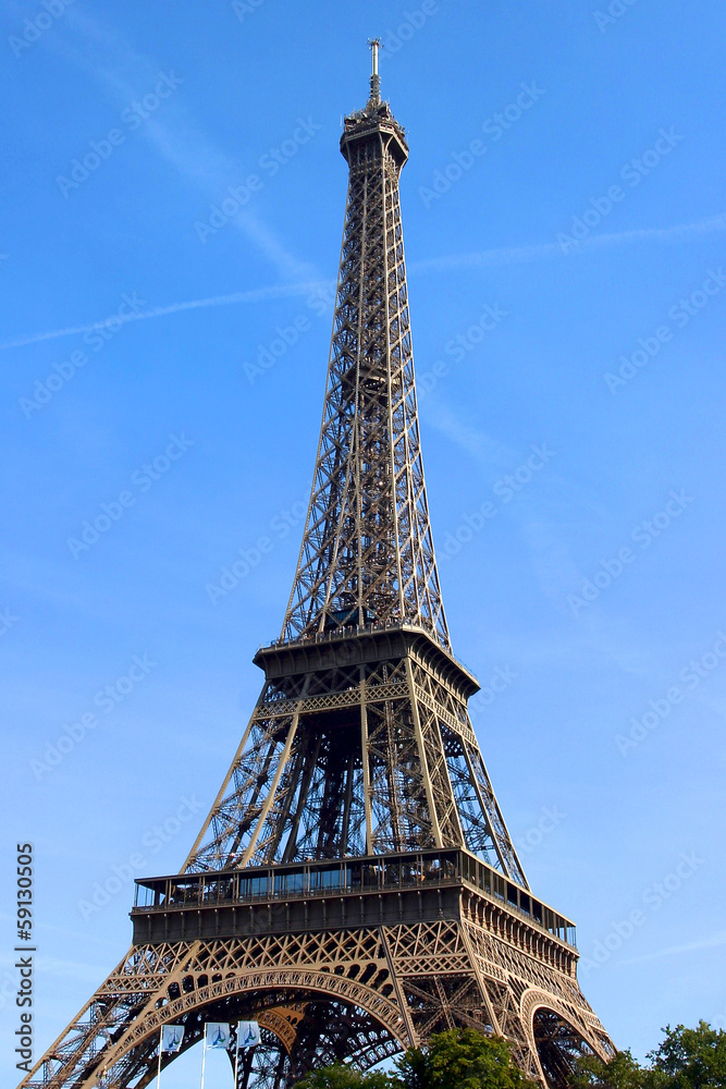 View of paris - tower eiffel View of paris - tower eiffel