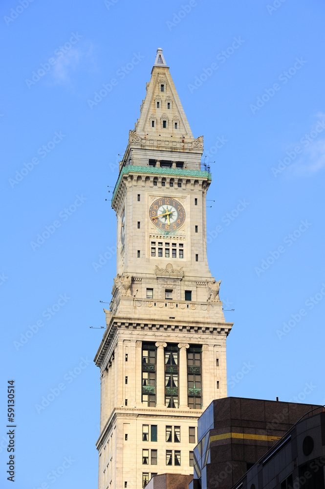 Clock tower closeup