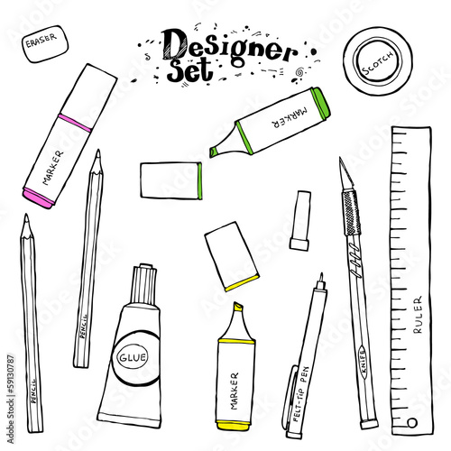 Designers toolkit - Hand drawn collection