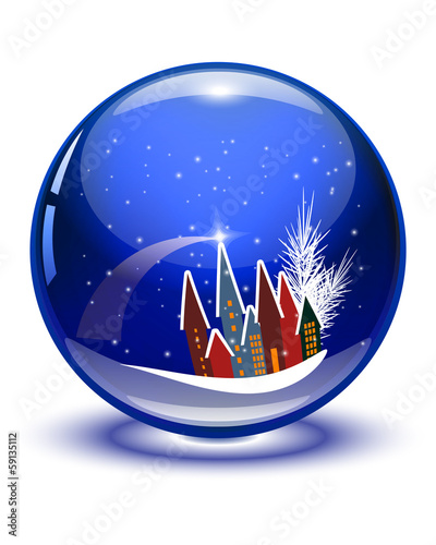 Christmas globe