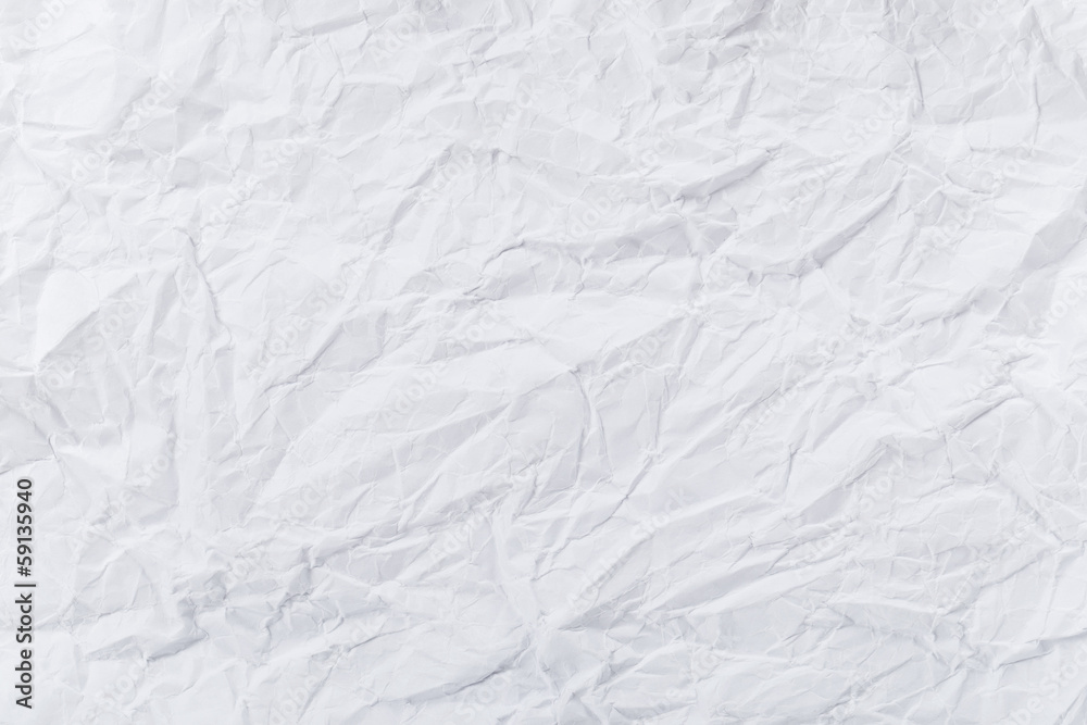 Naklejka premium White creased paper