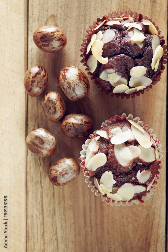 Muffins with nuts Muffins with nuts