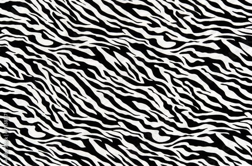 The fabric of motifs zebra