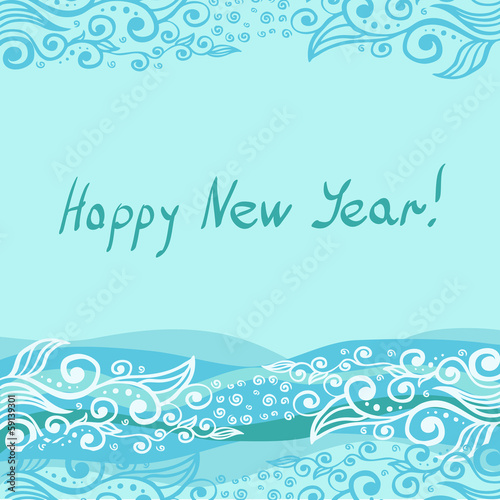 Vector - Happy New Year 2014