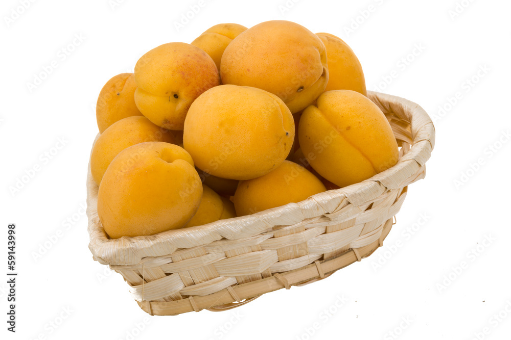 Yellow bright apricots Yellow bright apricots