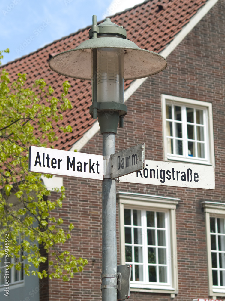 Obraz premium Elmshorn Königstraße