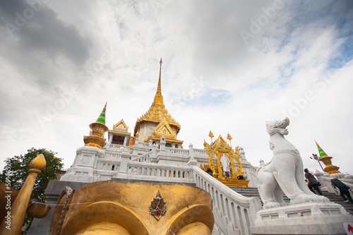 Wat Traimit in Bangkok Thailand photo