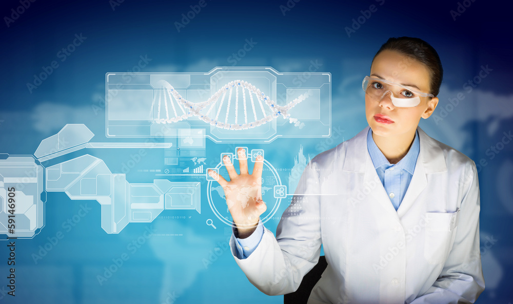 Woman scientist Woman scientist
