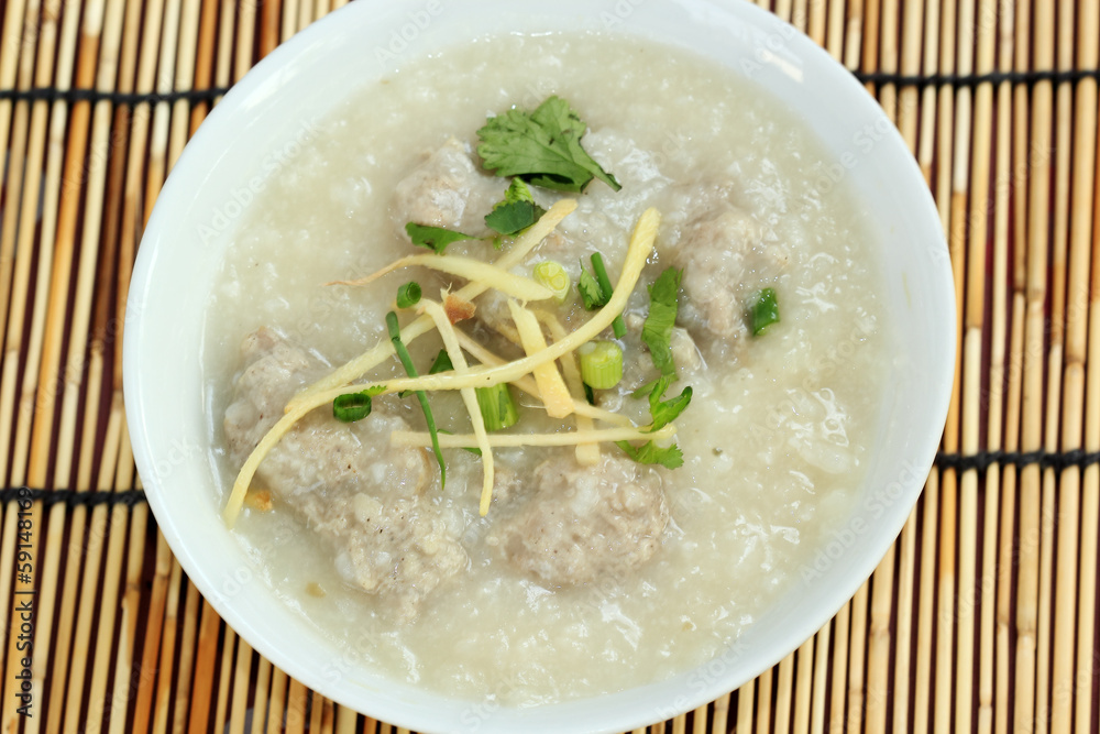 Chinese porridge rice