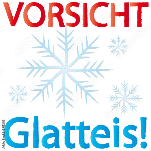 Vorsicht Glatteis!