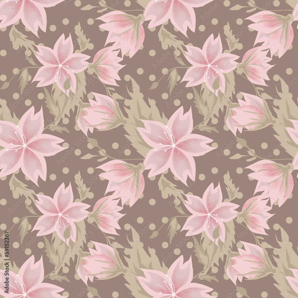 Seamless floral pattern Seamless floral pattern