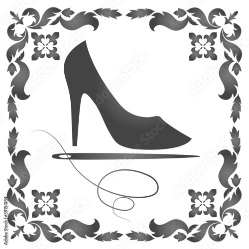 design for repair of women's shoes