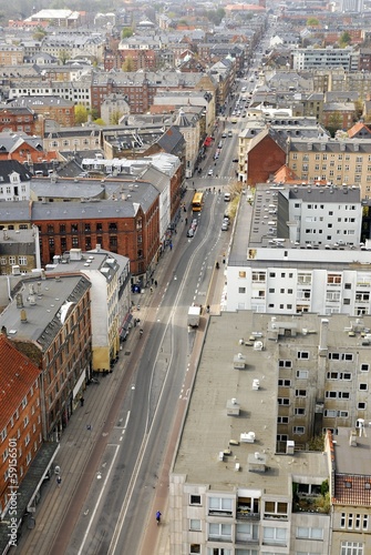 Wall Mural Copenhagen Cityscape