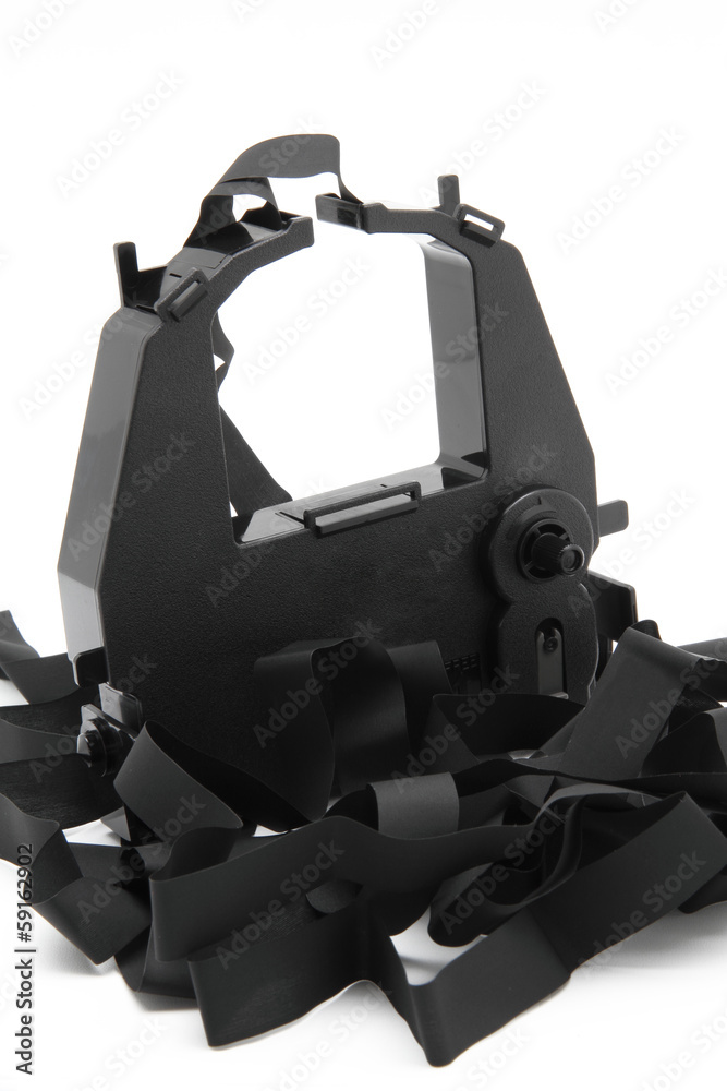 Naklejka premium printer ribbon