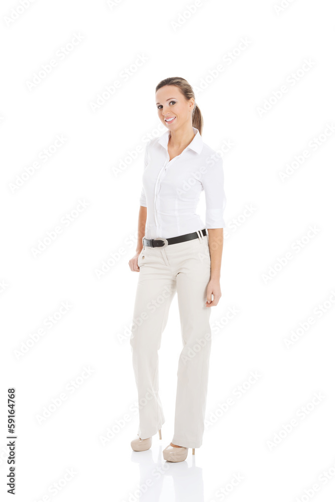 Beautiful young student, business woman. Beautiful young student, business woman.