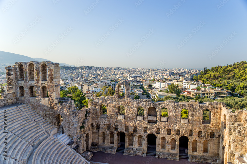 Athens. The Odeon of Herodes Atticus 3
