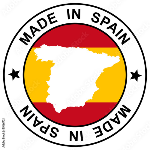 Stempel " Made in Spain "