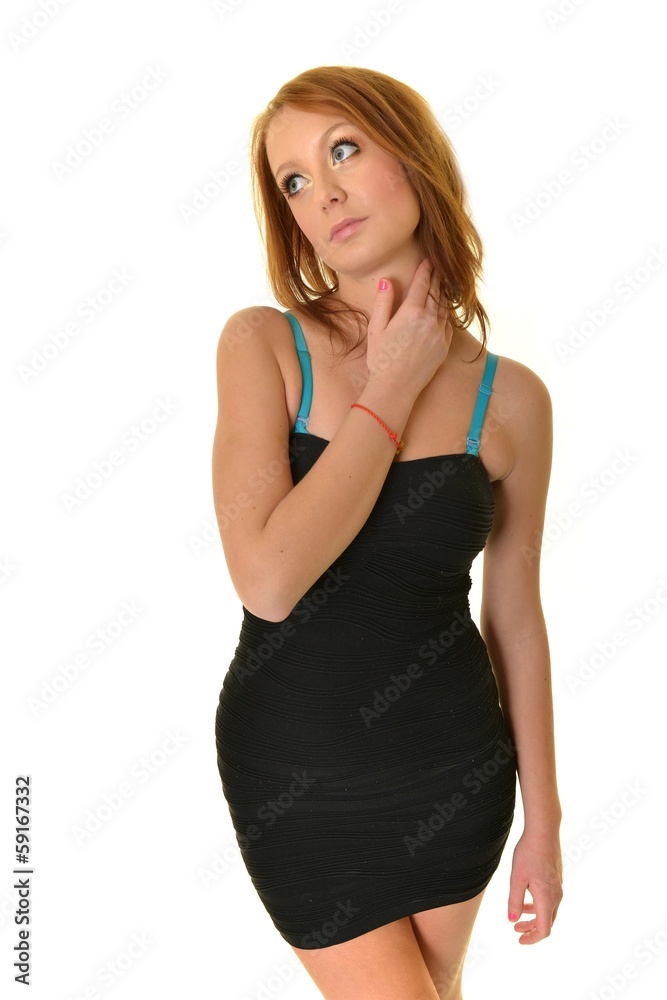 Beautiful young woman. Isolated over white background. Beautiful young woman. Isolated over white background.